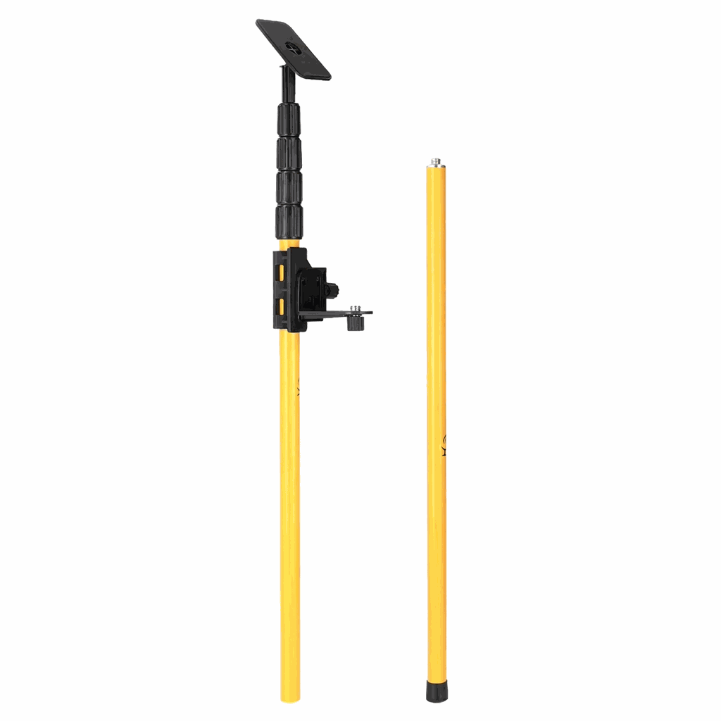 Perche télescopique laser réglable pour poser votre laser avec stabilité et précision professionnelle