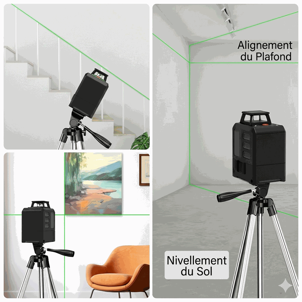 NIVEAU LASER 5 LIGNES