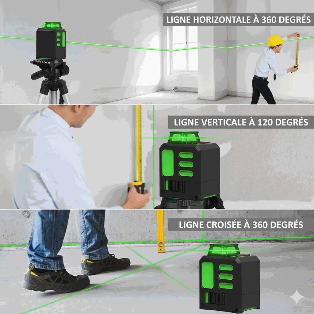 NIVEAU LASER 5 LIGNES