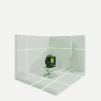 Niveau laser 16 lignes 4D 360° pour alignement précis chantiers